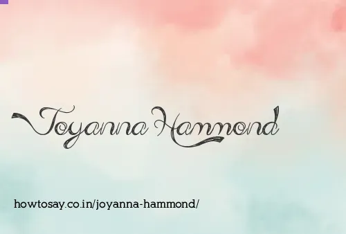 Joyanna Hammond