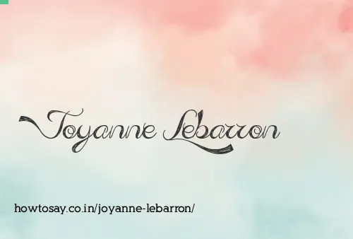 Joyanne Lebarron