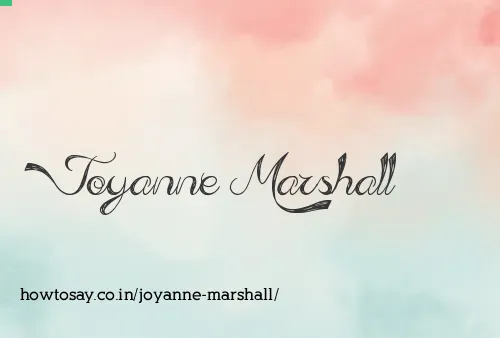 Joyanne Marshall