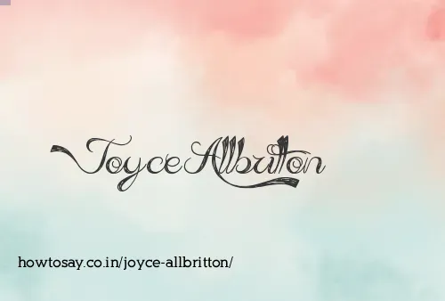 Joyce Allbritton