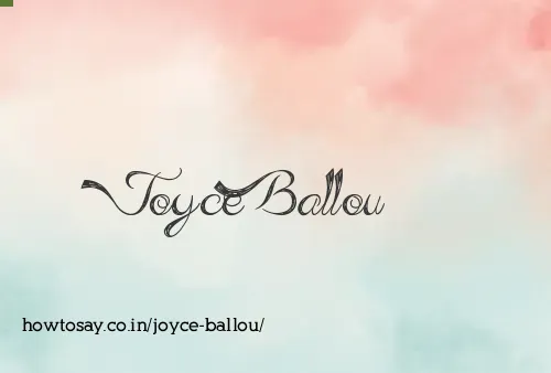 Joyce Ballou