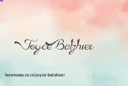 Joyce Balzhier