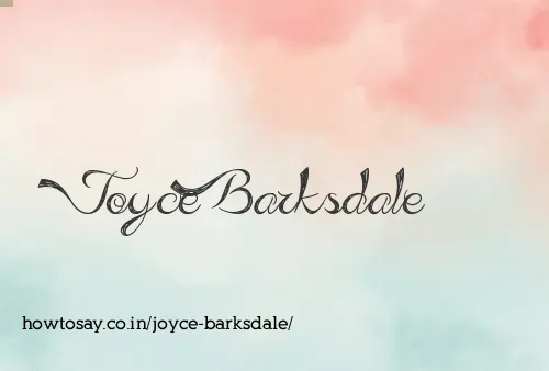 Joyce Barksdale