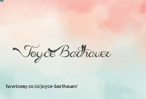 Joyce Barthauer