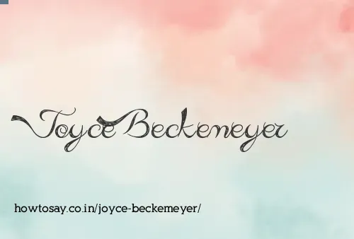 Joyce Beckemeyer