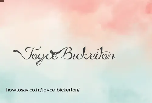 Joyce Bickerton