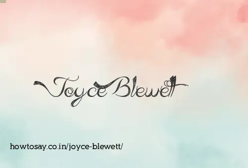 Joyce Blewett