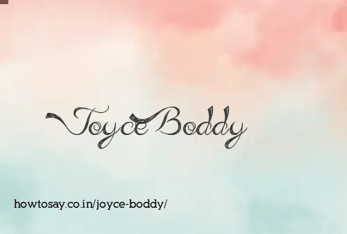 Joyce Boddy