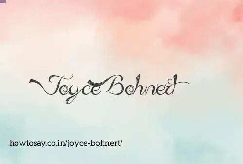 Joyce Bohnert