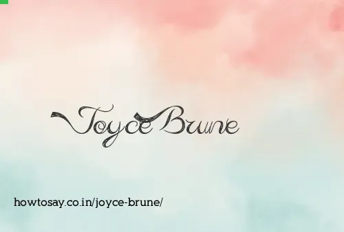 Joyce Brune