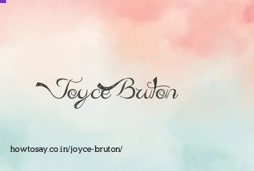 Joyce Bruton
