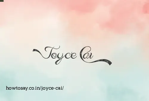 Joyce Cai
