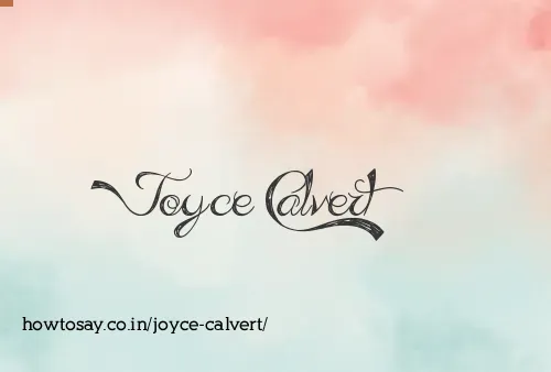 Joyce Calvert