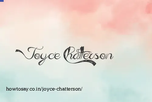 Joyce Chatterson