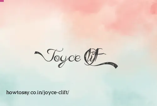 Joyce Clift