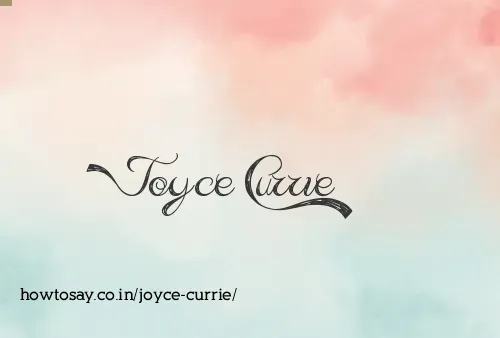 Joyce Currie