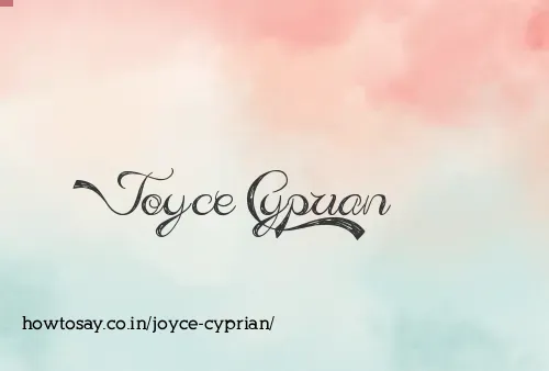 Joyce Cyprian