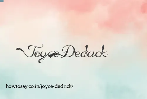 Joyce Dedrick