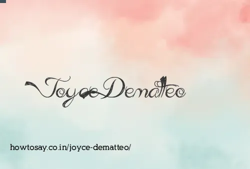 Joyce Dematteo