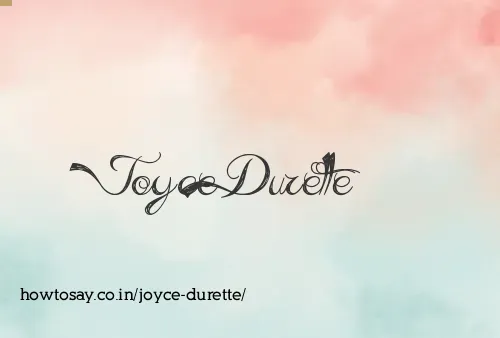 Joyce Durette