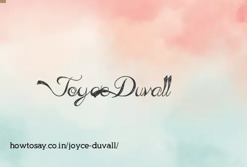 Joyce Duvall