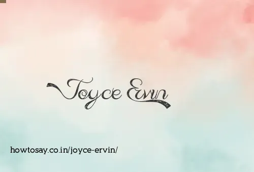 Joyce Ervin