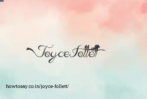 Joyce Follett