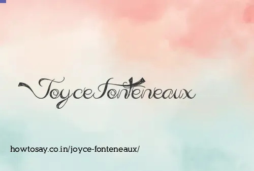 Joyce Fonteneaux