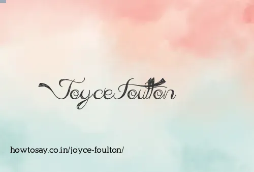 Joyce Foulton