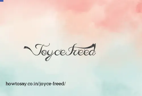 Joyce Freed