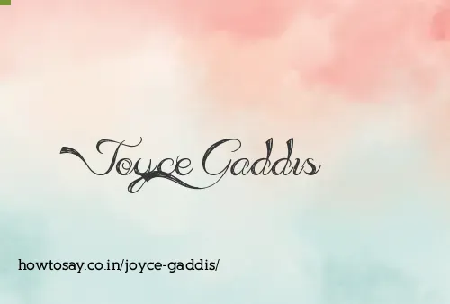 Joyce Gaddis
