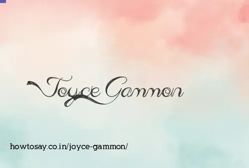 Joyce Gammon