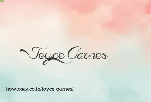 Joyce Garnes