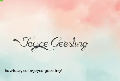 Joyce Geesling