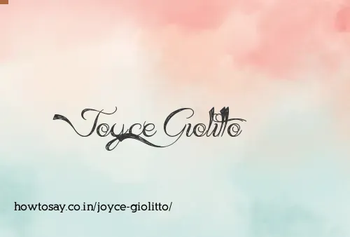 Joyce Giolitto