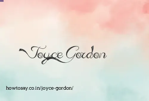 Joyce Gordon