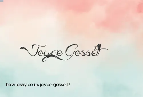 Joyce Gossett