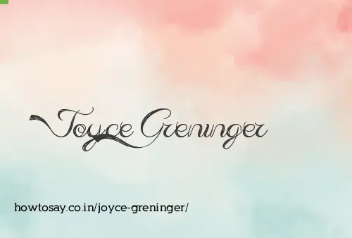 Joyce Greninger