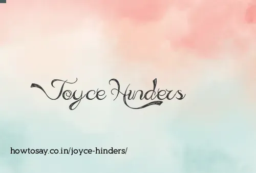 Joyce Hinders