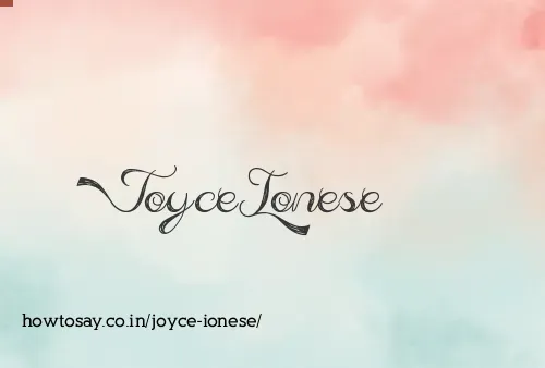 Joyce Ionese