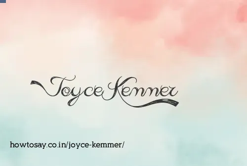 Joyce Kemmer