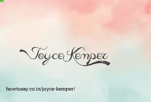 Joyce Kemper