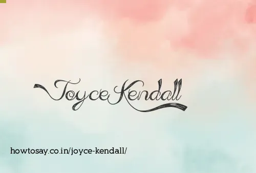 Joyce Kendall