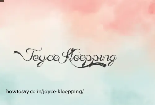 Joyce Kloepping