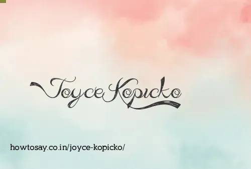 Joyce Kopicko