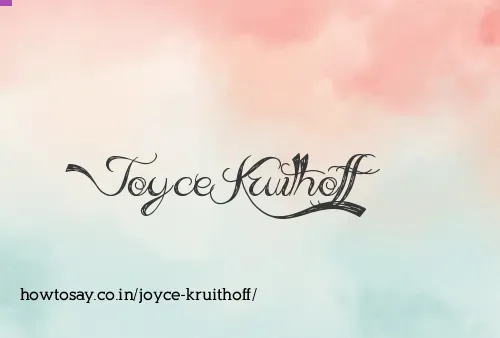 Joyce Kruithoff