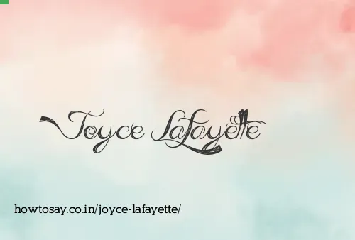 Joyce Lafayette