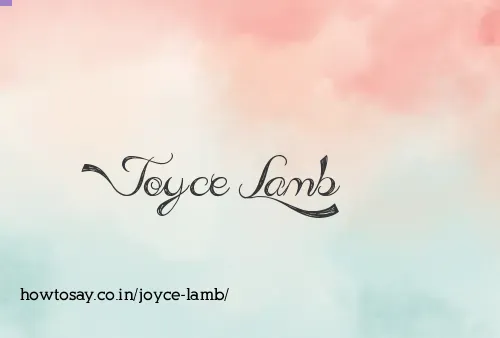 Joyce Lamb
