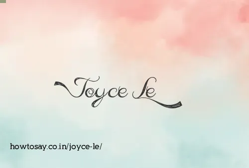 Joyce Le