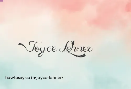 Joyce Lehner